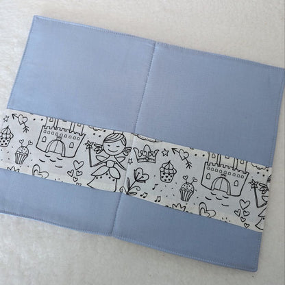 Coloriage chateau Mzellafée lavable et personnalisable