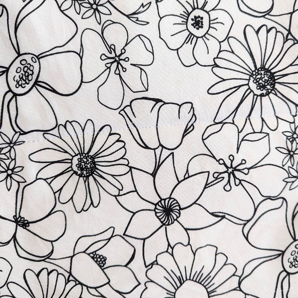 Coloriage chateau Mzellafée lavable et personnalisable