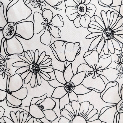 Coloriage chateau Mzellafée lavable et personnalisable